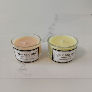 Aromatherapy Wax In A Jar Set - Peach and Yellow